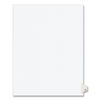 AVE01075 - Preprinted Legal Exhibit Side Tab Index Dividers, Avery Style, 10-Tab, 75, 11 x 8.5, White, 25/Pack, (1075)