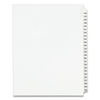 AVE01335 - Preprinted Legal Exhibit Side Tab Index Dividers, Avery Style, 25-Tab, 126 to 150, 11 x 8.5, White, 1 Set, (1335)