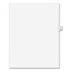 AVE01410 - Preprinted Legal Exhibit Side Tab Index Dividers, Avery Style, 26-Tab, J, 11 x 8.5, White, 25/Pack, (1410)