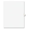 AVE01414 - Preprinted Legal Exhibit Side Tab Index Dividers, Avery Style, 26-Tab, N, 11 x 8.5, White, 25/Pack, (1414)