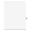 AVE01416 - Preprinted Legal Exhibit Side Tab Index Dividers, Avery Style, 26-Tab, P, 11 x 8.5, White, 25/Pack, (1416)