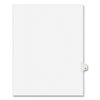 AVE01419 - Preprinted Legal Exhibit Side Tab Index Dividers, Avery Style, 26-Tab, S, 11 x 8.5, White, 25/Pack, (1419)