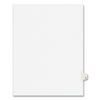 AVE01422 - Preprinted Legal Exhibit Side Tab Index Dividers, Avery Style, 26-Tab, V, 11 x 8.5, White, 25/Pack, (1422)