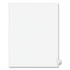 AVE01426 - Preprinted Legal Exhibit Side Tab Index Dividers, Avery Style, 26-Tab, Z, 11 x 8.5, White, 25/Pack, (1426)