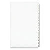 AVE01430 - Preprinted Legal Exhibit Side Tab Index Dividers, Avery Style, 25-Tab, 1 to 25, 14 x 8.5, White, 1 Set, (1430)