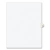 AVE11923 - Preprinted Legal Exhibit Side Tab Index Dividers, Avery Style, 10-Tab, 13, 11 x 8.5, White, 25/Pack