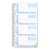 RED50076 - Telephone Message Book, Two-Part Carbonless, 5 x 2.75, 4 Forms/Sheet, 400 Forms Total