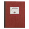 RED43648 - Computation Notebook, Quadrille Rule (4 sq/in), Brown Cover, (75) 11.75 x 9.25 Sheets