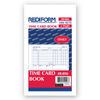 RED4K406 - Daily Employee Time Cards, Two Sides, 4.25 x 7, 100/Pad