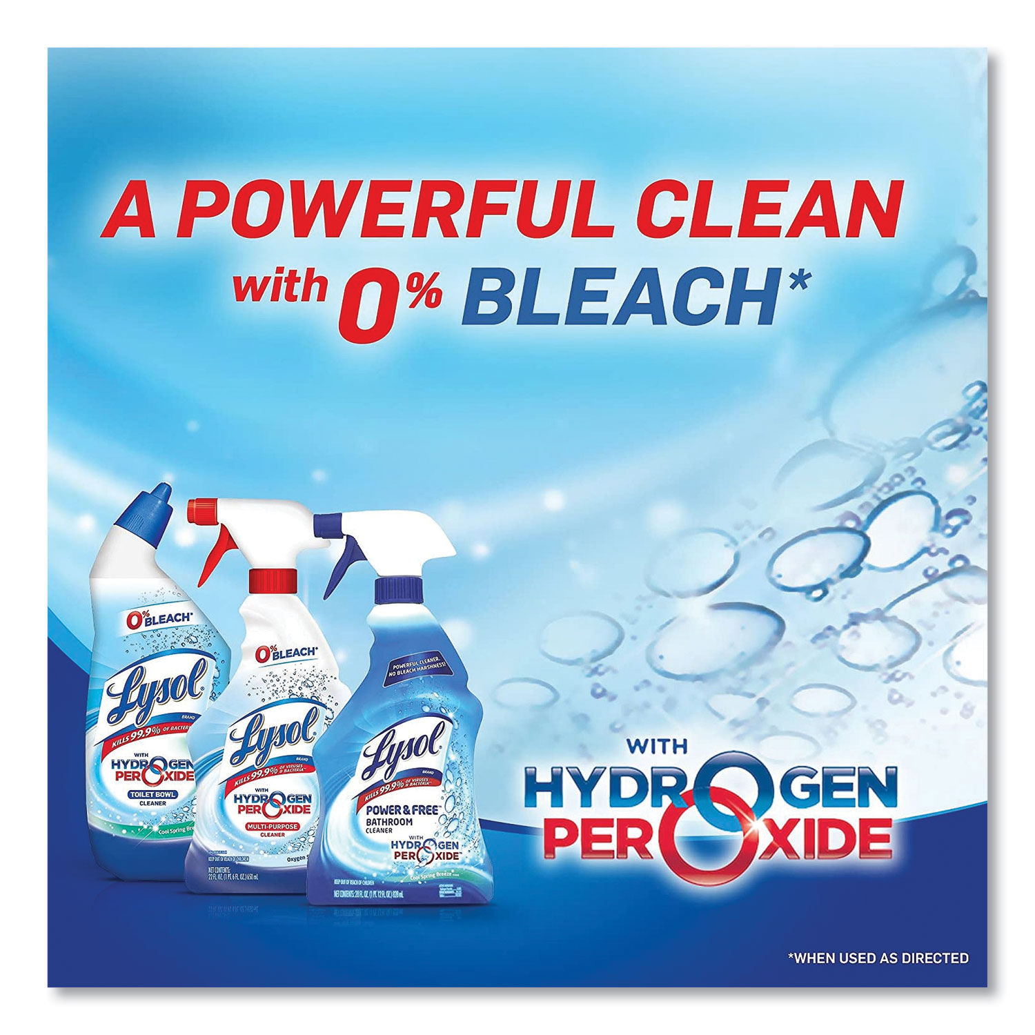 Save on Lysol Cool Spring Breeze Bathroom Cleaner w/Hydrogen Peroxide Spray  Order Online Delivery