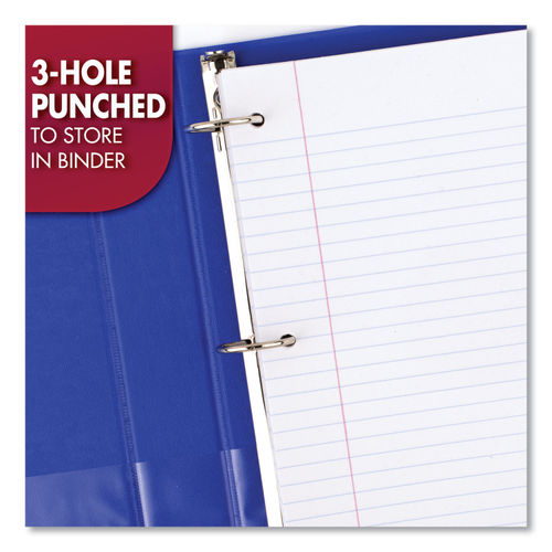 Notebook Filler Paper Wide Margin 10.5 x 8 , 3 Hole Punch 500