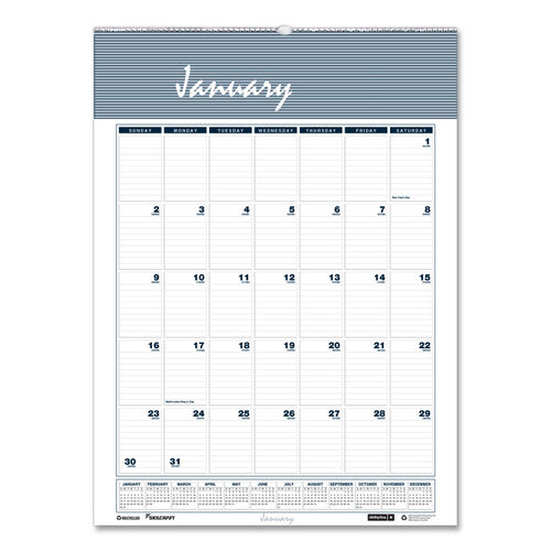 Skilcraft Monthly Wall Calendar By Abilityone® Nsn6007579 | Ontimesupplies.com