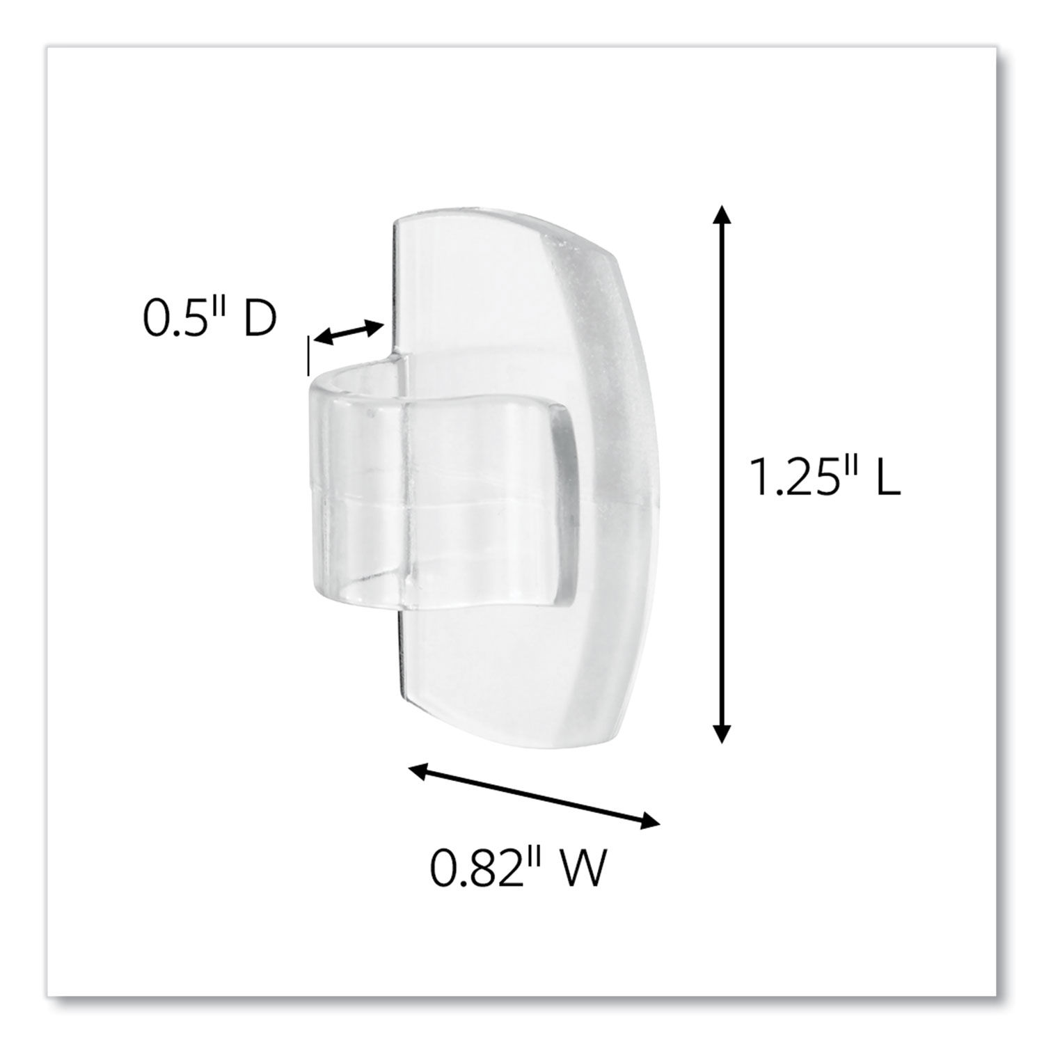 3M Command Outdoor Light Clips, Small - 16 count