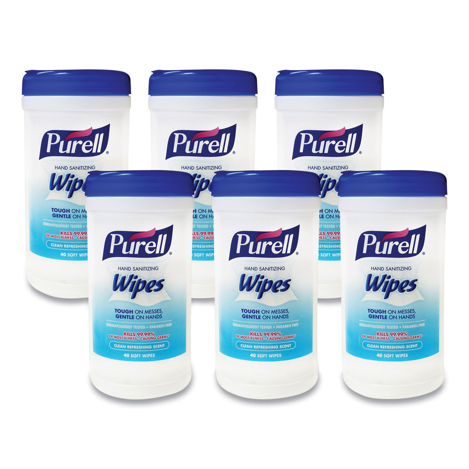 Purell Hand Sanitizing Wipes, Clean Refreshing Scent - 40 wipes