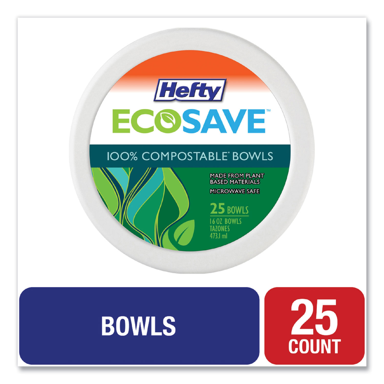 ECOSAVE Tableware by Hefty® RFPD71625