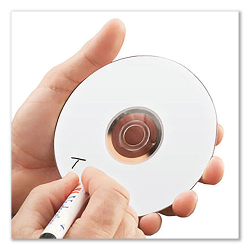 Verbatim CD-R Recordable Media Discs, Assorted Colors, Pack of 25 Discs