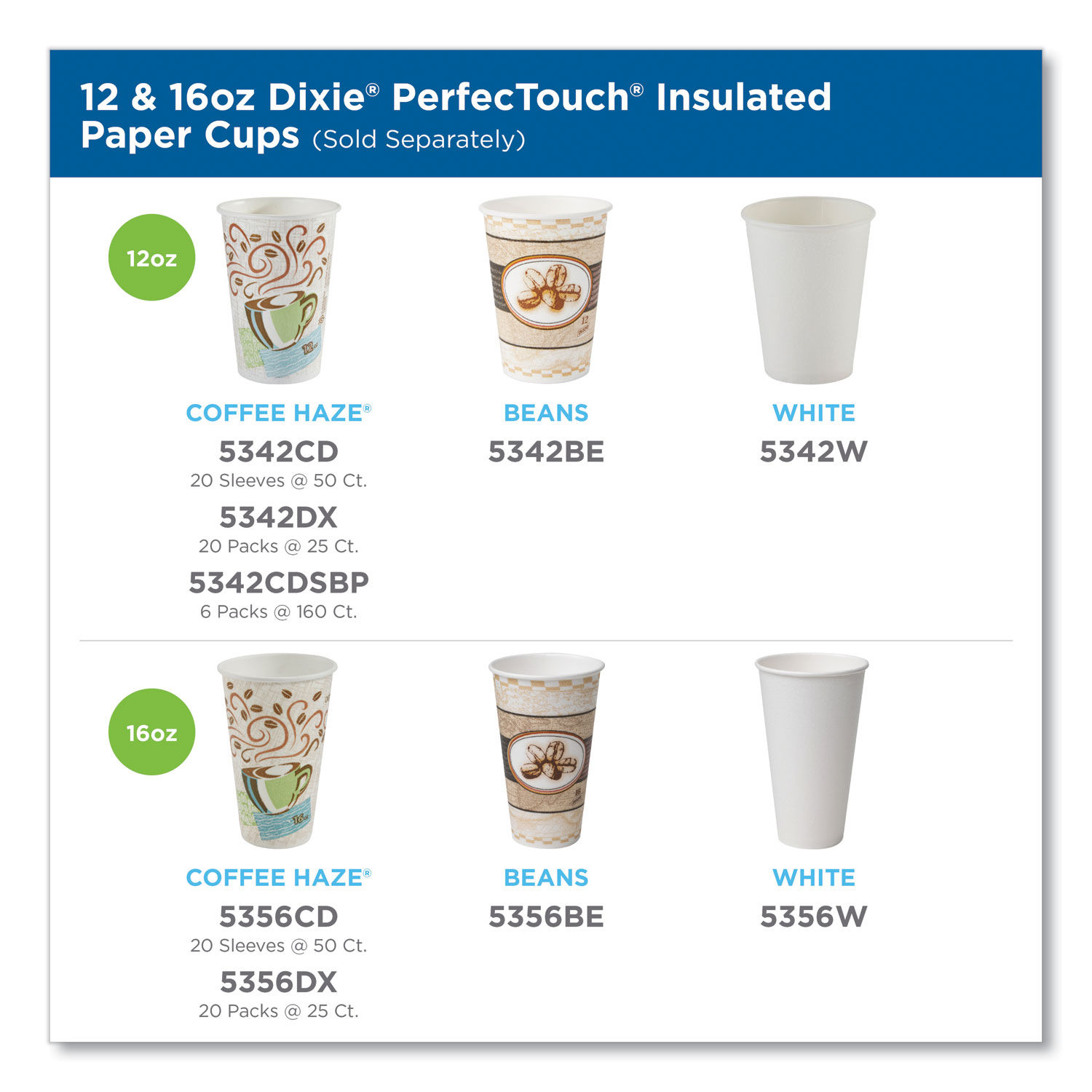 16 oz Styrofoam Cup - 25 ct