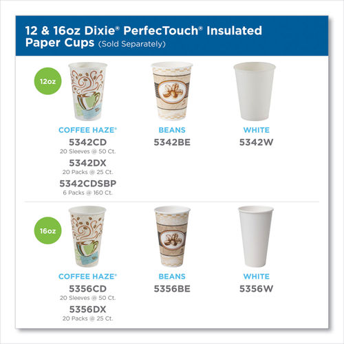 Dixie PerfecTouch 16-Oz. Hot/Cold Cups