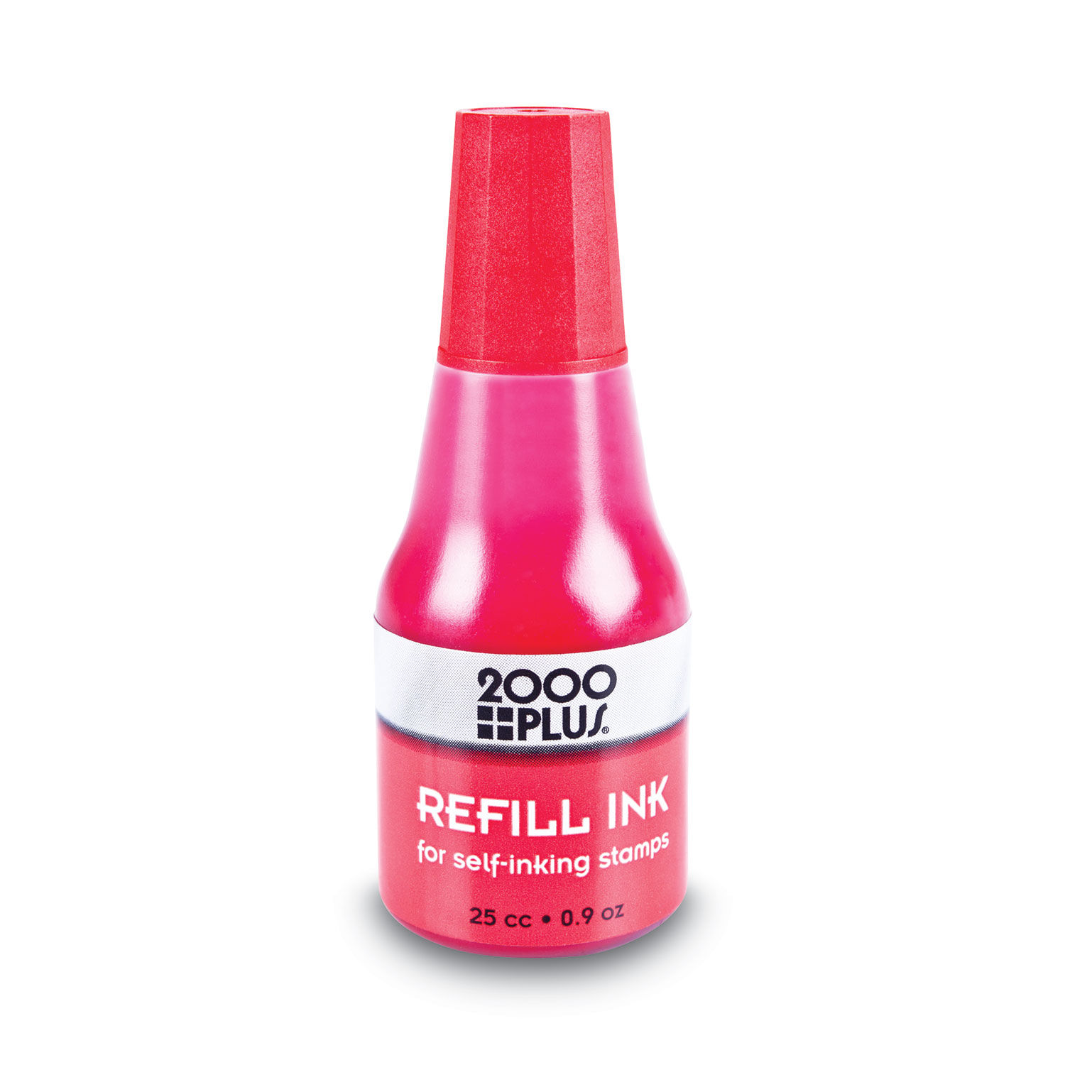 RED Stamp Pad Permanent Water Proof BEST Quality + FREE 1 Refill 28 ml RED  INK