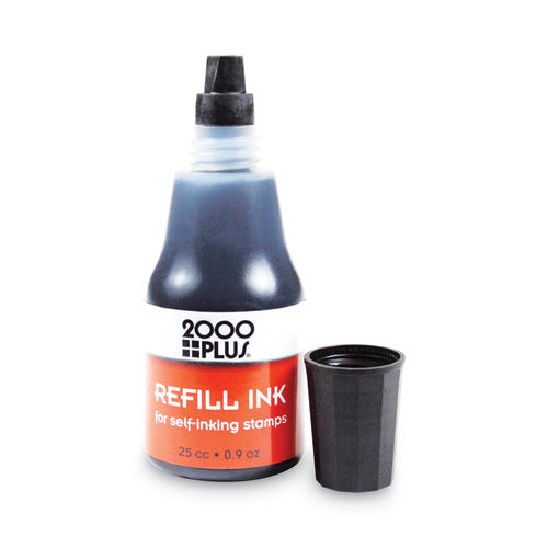 Stamps & Date Stamps - 2 oz. Black Ink Refill