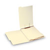 SMD35600 - Stackable Folder Dividers with Fasteners, 1/5-Cut Bottom Tab, 1 Fastener, Letter Size, Manila, 4 Dividers/Set, 50 Sets