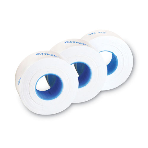 1 x 500 White Labeling Tape - Case of 3