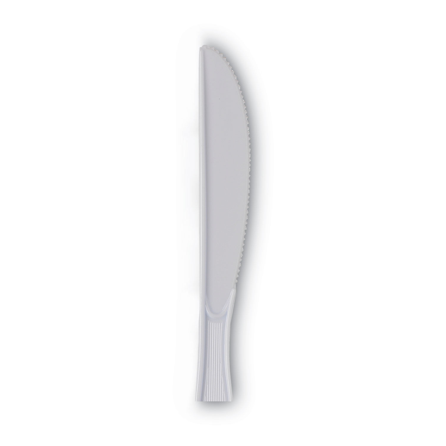 Dixie Plastic Cutlery Heavyweight Knives, White - 100 count