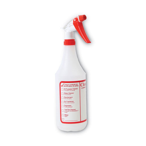 Chemically Resistant Spray Bottle - 32 oz - empty container