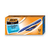 BICBU311BE - BU3 Ballpoint Pen, Retractable, Bold 1 mm, Blue Ink, Translucent Blue/Blue Barrel, Dozen