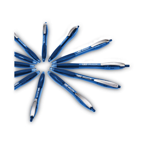 BIC® ATLANTIS™, BALL POINT PEN, BLUE DOZEN