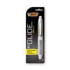 BICVLGB11BE - GLIDE Bold Ballpoint Pen, Retractable, Bold 1.6 mm, Blue Ink, Translucent Blue Barrel, Dozen