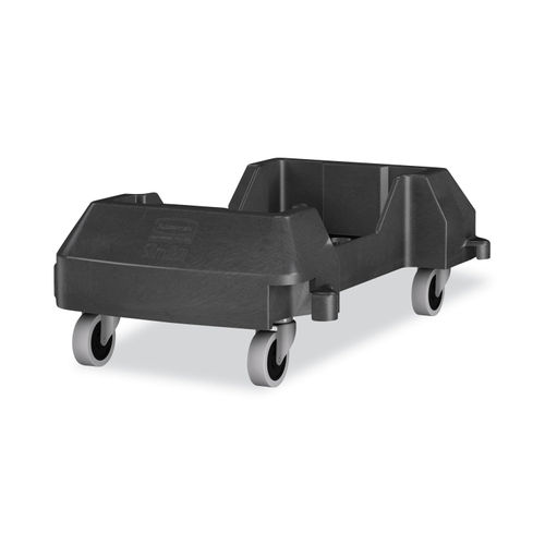 Rubbermaid Commercial Products 500-lb 4-Wheel Black Resin Dolly at