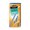 BICGSF11BE - Round Stic Xtra Precision Ballpoint Pen, Stick, Fine 0.8 mm, Blue Ink, Translucent Blue Barrel, Dozen