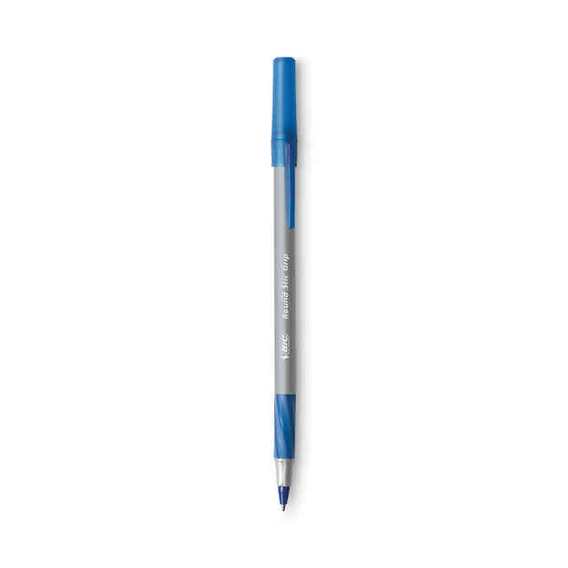 BIC Cristal Ballpoint Pens Medium Point 1.0 mm Clear Barrel Black Ink Pack  Of 12 - Office Depot