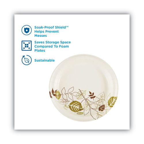 Dixie Pathways Soak-Proof Shield Mediumweight Paper Plates