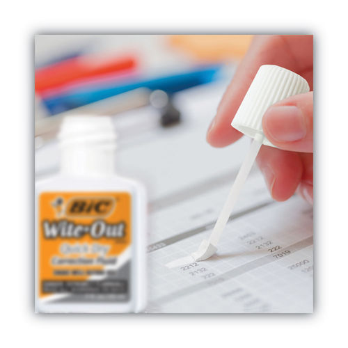  BIC Wite-Out Quick Dry Correction Fluid - 3 Pack