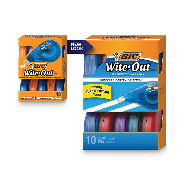 BIC Wite-Out EZ Correct Correction Tape - 2 pack