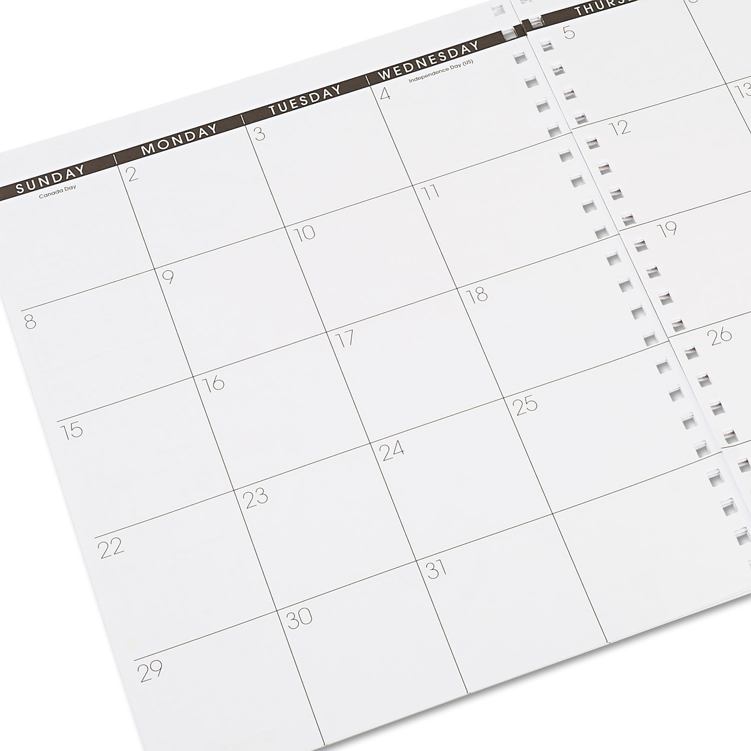 2024 Monthly Planner Refill