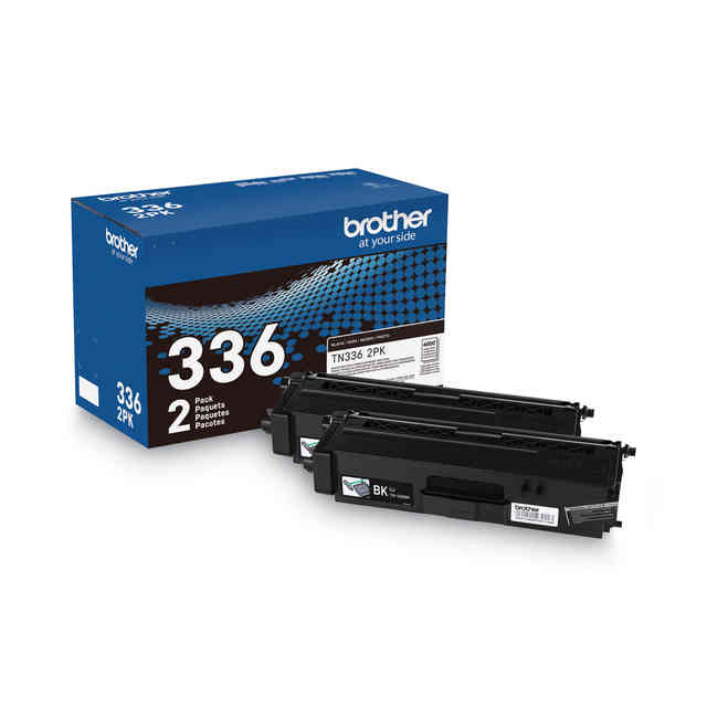 TN3362PK High-Yield Toner, 4,000 Page-Yield, Black, 2/Pack TN3362PK High-Yield Toner, 4,000 Page-Yield, Black, 2/Pack