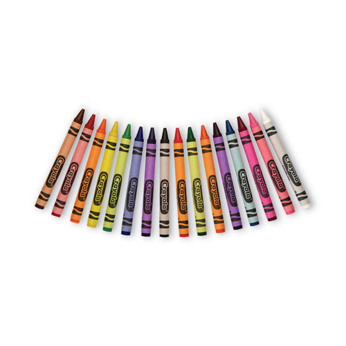 Crayola Standard Crayons With Built In Sharpener Assorted Colors Box Of 64  Crayons - Office Depot