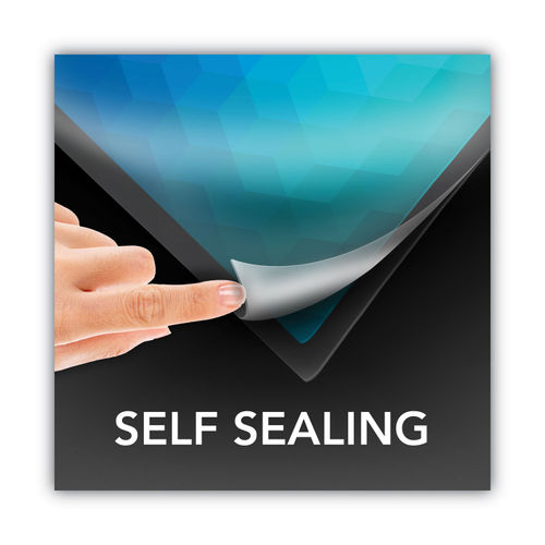 100-Pack Self-Adhesive Laminating Sheets by Office Square Self-Seal No Machine