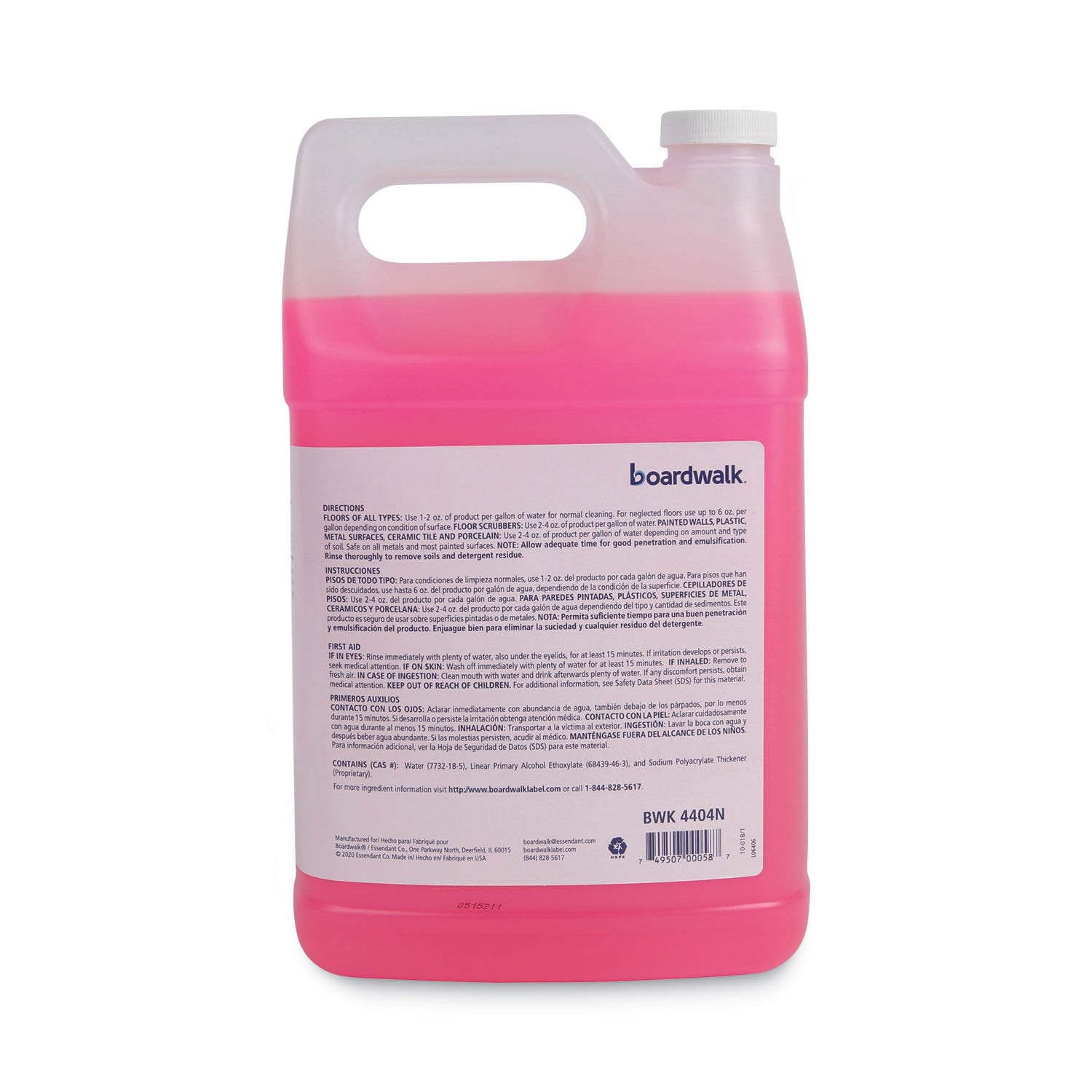 Neutral Floor Cleaner Concentrate by Boardwalk® BWK4404N