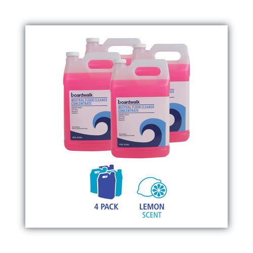 Brulin 64oz Neutral Cleaner #1  Pink Non-Dulling Floor Cleaner