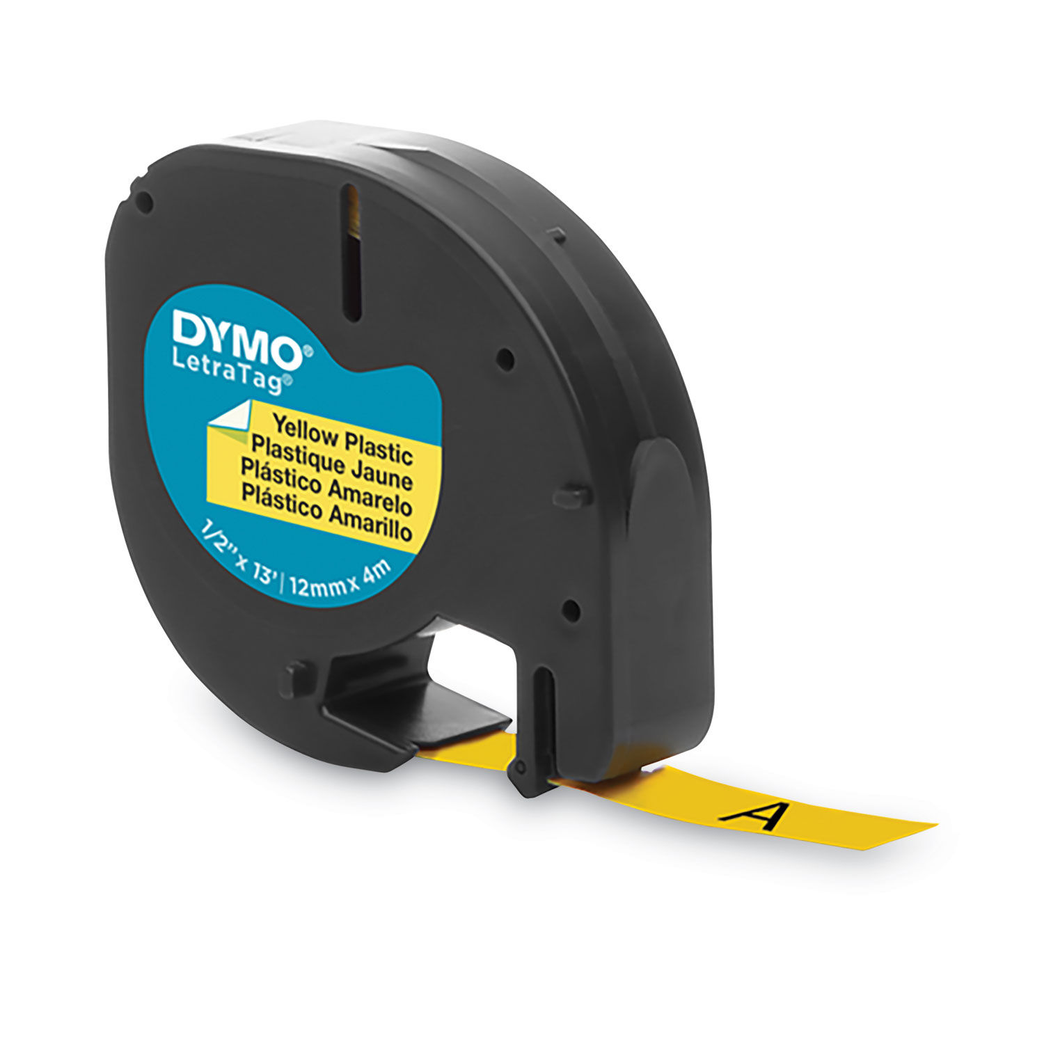 LetraTag Plastic Label Tape Cassette by DYMO® DYM91332