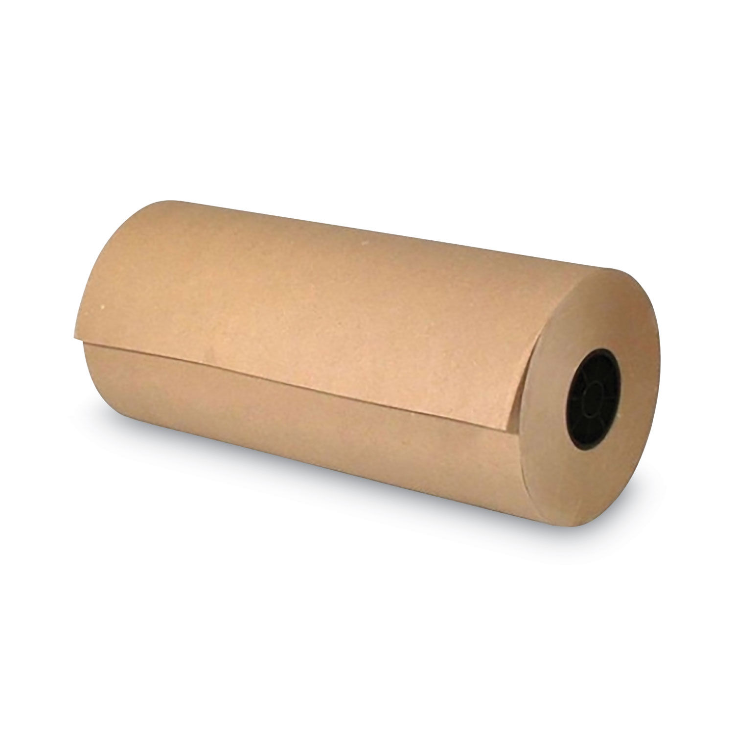 High-Volume Heavyweight Wrapping Paper Roll, 50 lb Wrapping Weight Stock,  24 x 720 ft, Brown