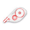 UNV75609 - Side-Application Correction Tape, Transparent Gray/Red Applicator, 0.2" x 393", 2/Pack