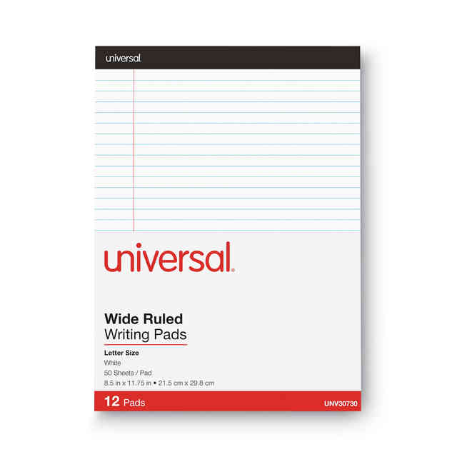 Office Depot Brand Ruled Filler Paper 8 12 x 11 Wide Ruled White Pack Of  500 Sheets - Office Depot