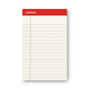 UNV35852 - Colored Perforated Ruled Writing Pads, Narrow Rule, 50 Ivory 5 x 8 Sheets, Dozen