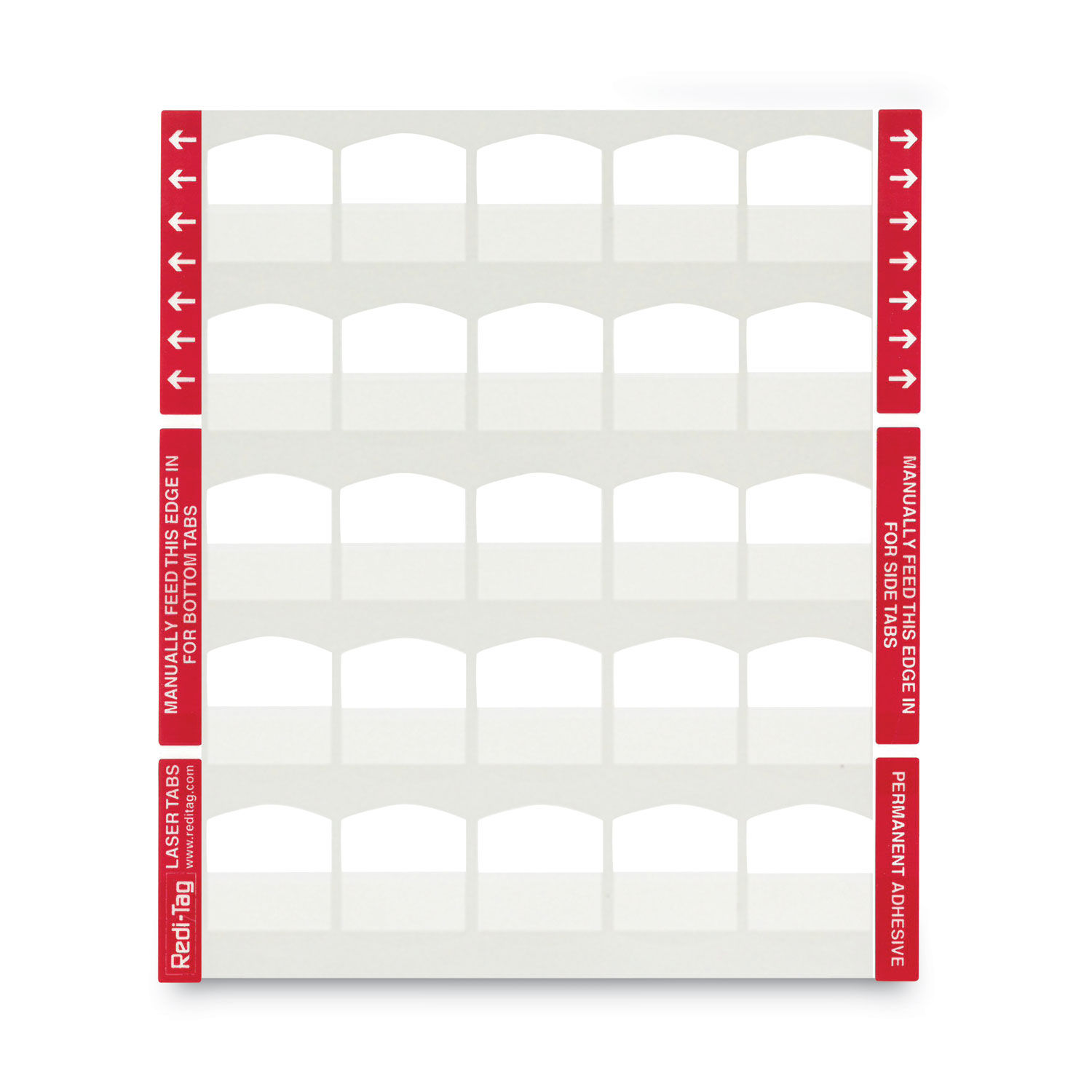 Redi-Tag 31000 Blank Tabs