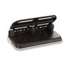 SWI74150 - 24-Sheet Easy Touch Two- to Seven-Hole Precision-Pin Punch, 9/32" Holes, Black